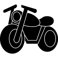 pictogramme d'une moto